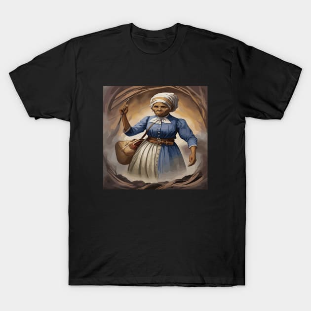 Harriet Tubman T-Shirt by Shop-now-4-U 